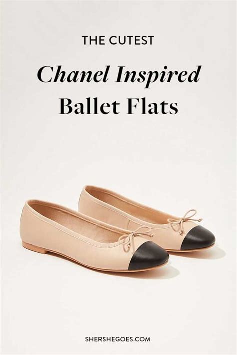 chanel famous shoes|Chanel look alike flats.